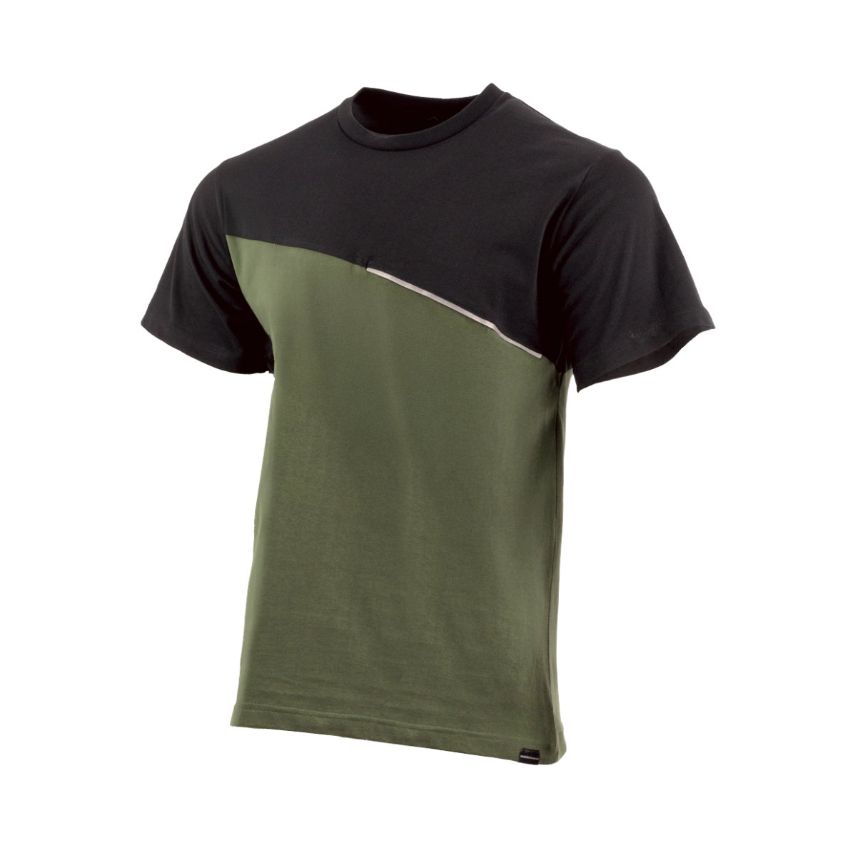 Image of T-SHIRT M/COURTES PRESTIGE 100% COTON