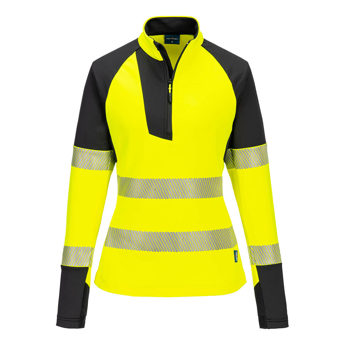 Image of SWEAT-SHIRT HV DEMI ZIP POUR FEMME PW3 - T173