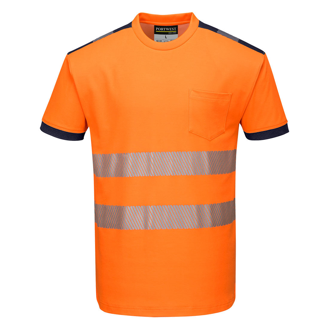 Image of T-SHIRT HV PW3 55% COTON - T181