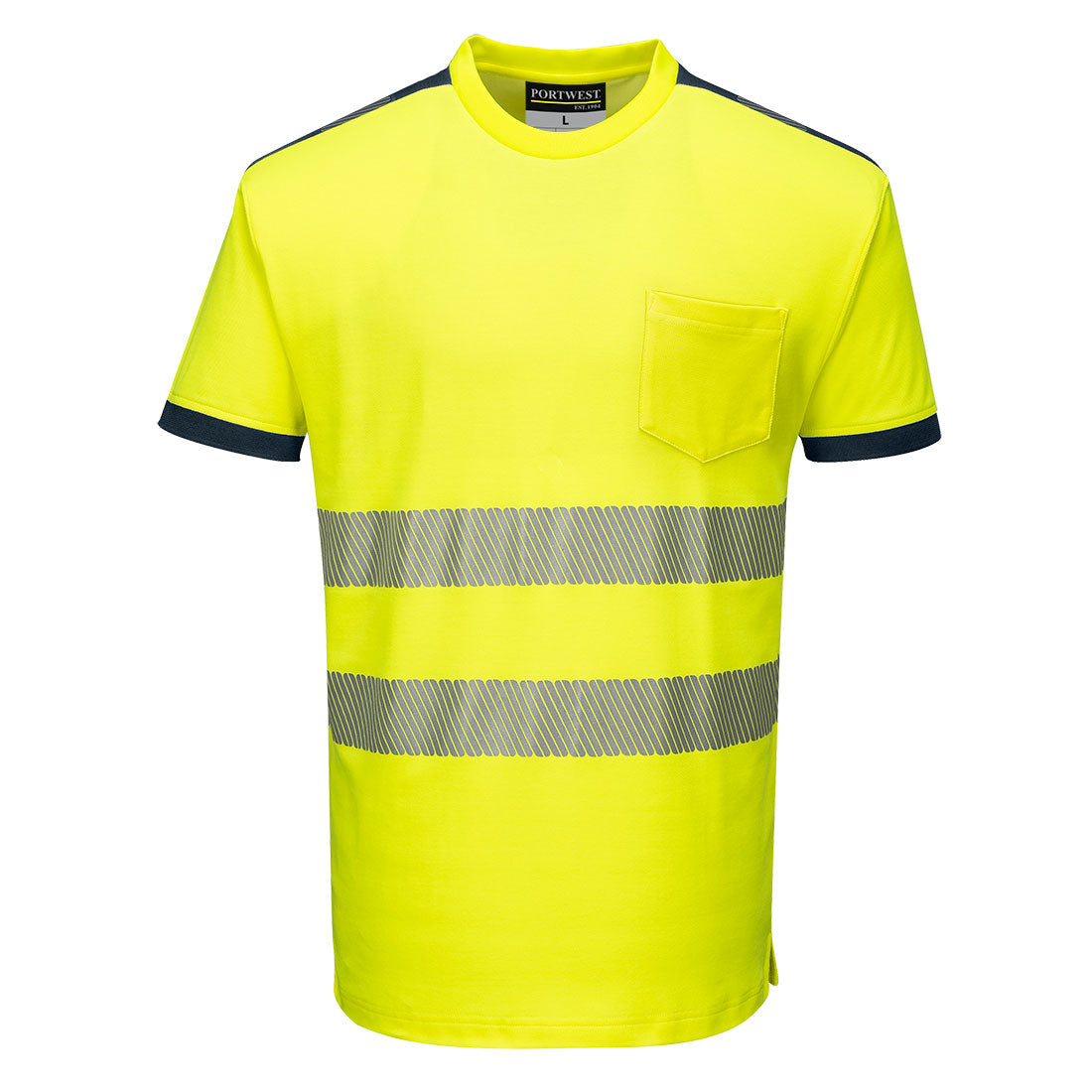 Image of T-SHIRT HV PW3 55% COTON - T181