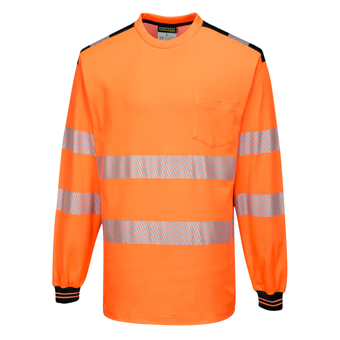 Image of T185---T-SHIRT-PW3-HAUTE-VISIBILITÉ-ML