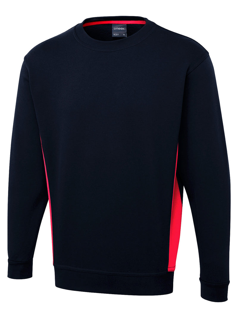 SWEAT-SHIRT BICOLOR 280GR 60%COTON