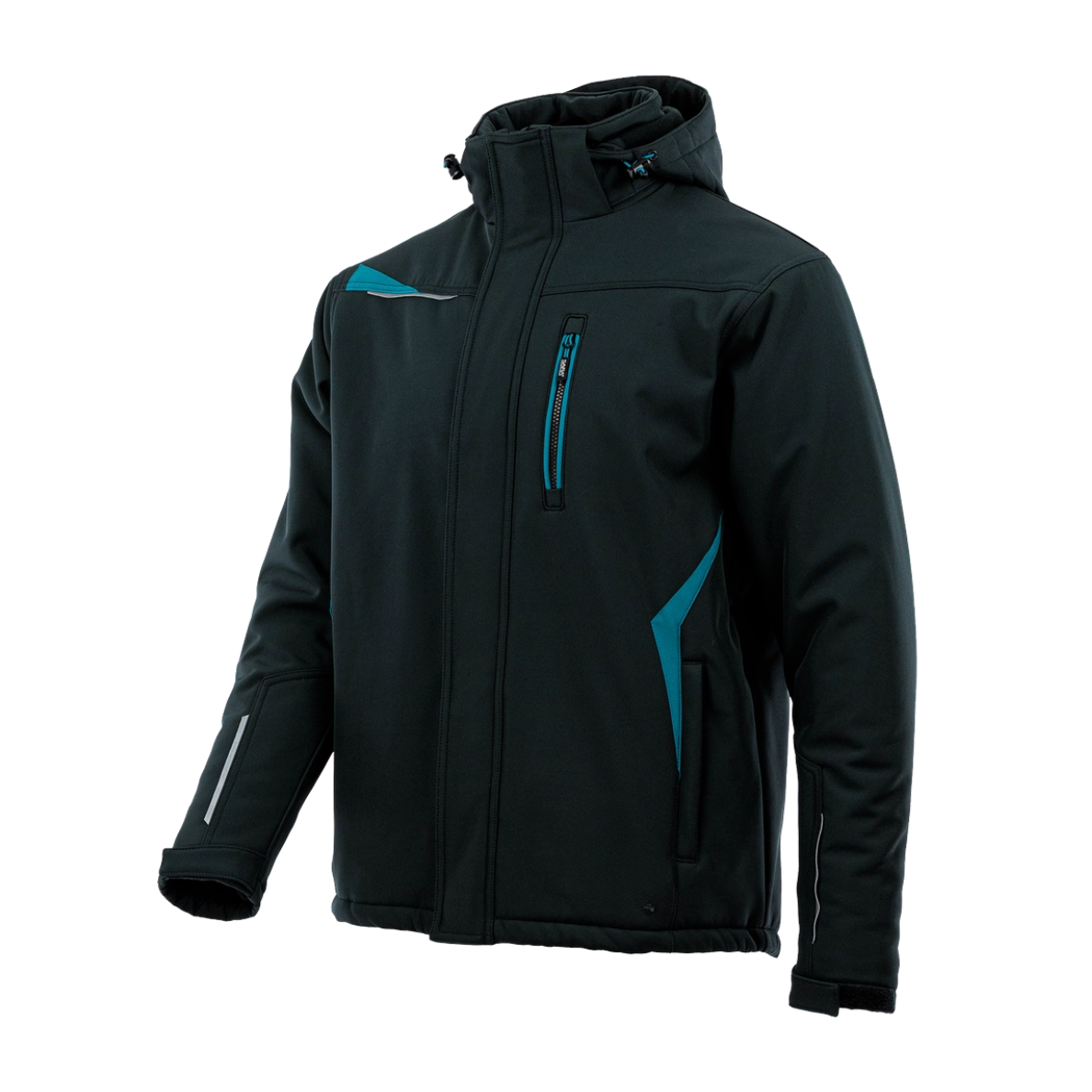 Image of VESTE SOFTSHELL REMBOURRÉE HIVER BICOLOR PRESTIGE