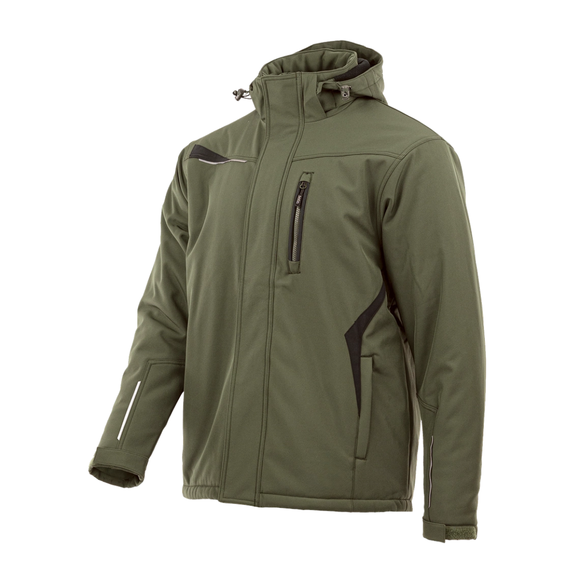 Image of VESTE SOFTSHELL REMBOURRÉE HIVER BICOLOR PRESTIGE