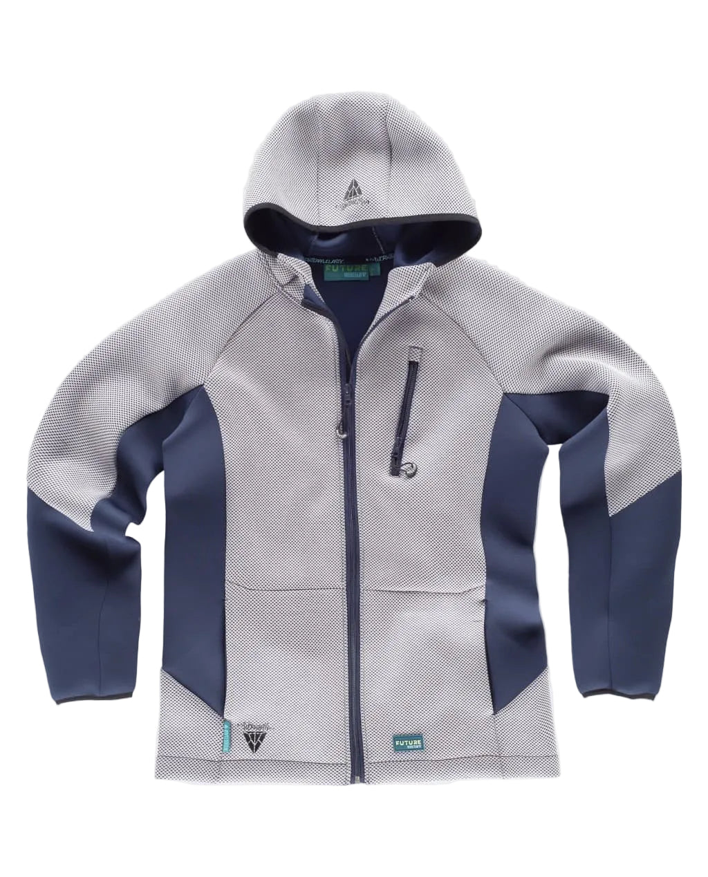 FUTURE  SWEAT-SHIRT - WF2605 WORKTEAM-BLEU-CLAIRE-NOIR