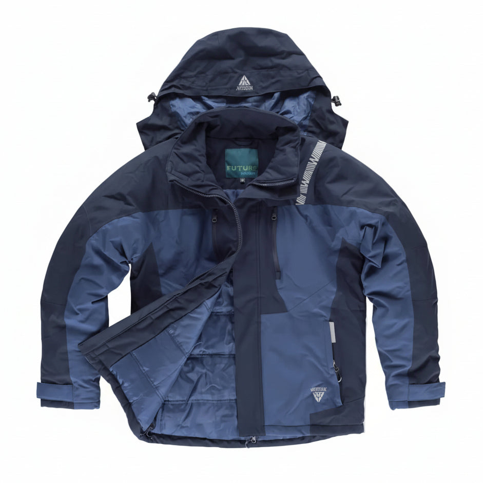 FUTURE  PARKA - WF2858 WORKTEAM-MARINE-BLEU-CLAIRE