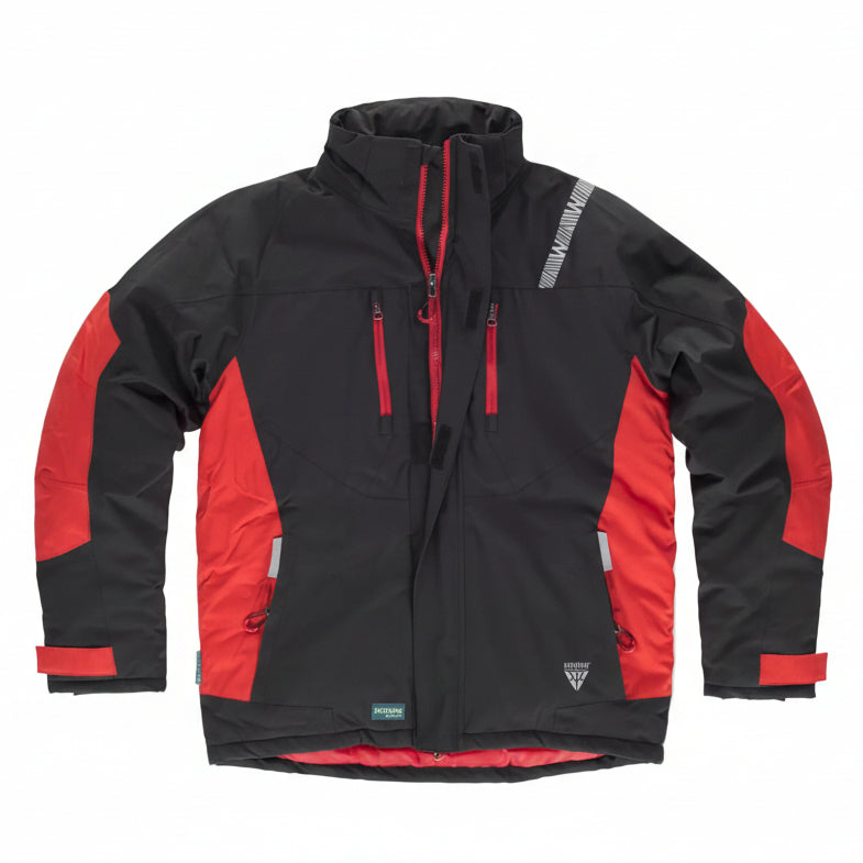 FUTURE  PARKA - WF2858 WORKTEAM-NOIR-GRIS