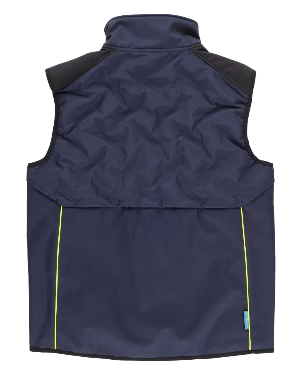 Image of FUTURE  GILET - WF3026 WORKTEAM-MARINE-NOIR-JAUNE-FLUORESCENT