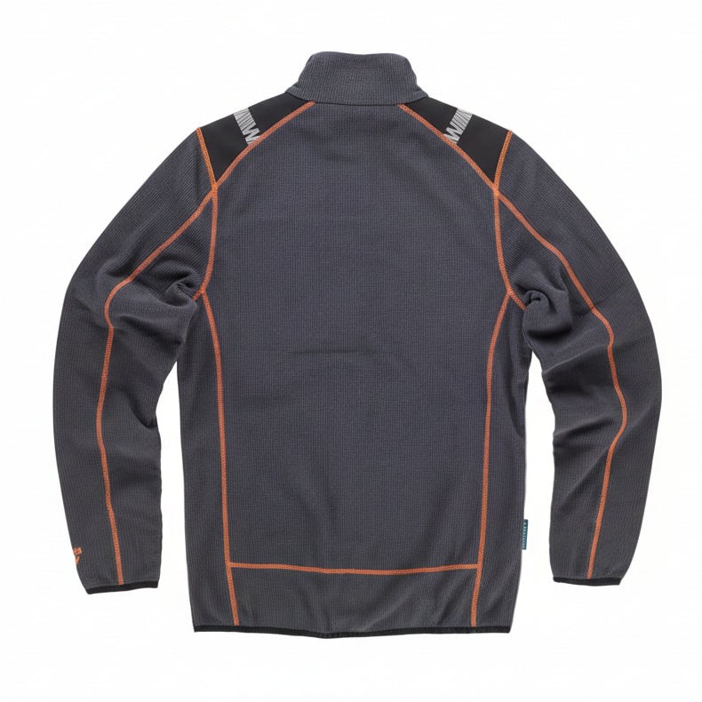 Image of FUTURE  POLAIRE - WF3030 WORKTEAM-GRIS-FONCE-NOIR-ORANGE-FLUOR