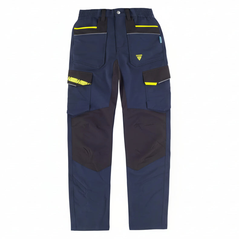 Image of FUTURE  PANTALON - WF3050 WORKTEAM-GRIS-FONCE-NOIR-ORANGE-FLUOR
