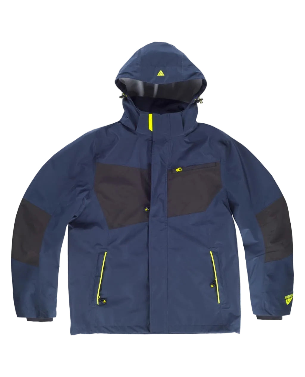 Image of FUTURE  ENSEMBLE DE PLUIE - WF3058 WORKTEAM-GRIS-FONCE-NOIR-ORANGE-FLUOR