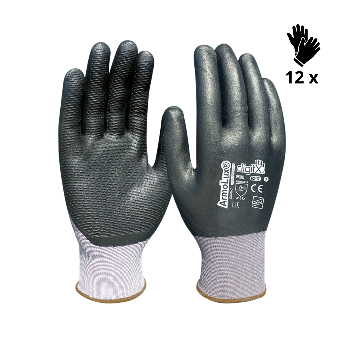 Image of X12 GANTS ULTRA LÉGER EN NITRILE, ARMOLUX (2,22€/U)