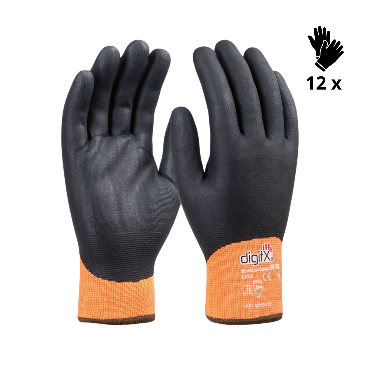 X12 GANTS IMPERMÉABLE EN NITRILE, SCANDILUX (6,86€/U)