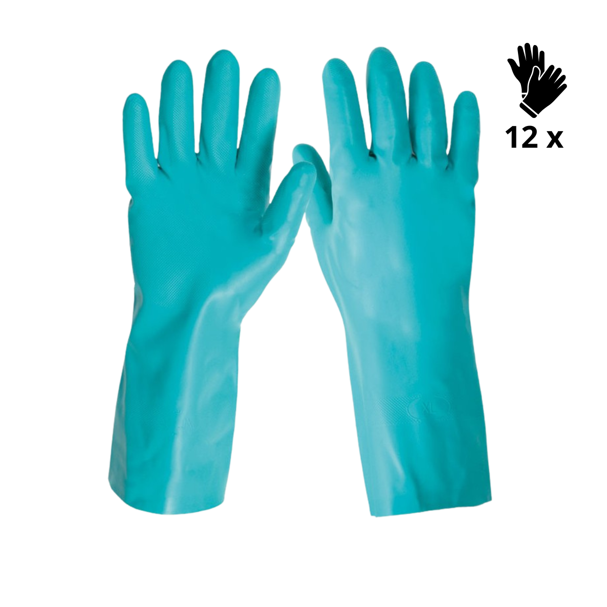 Image of X12 GANTS EN NITRILE CHIMIQUE (2,10€/U) G144