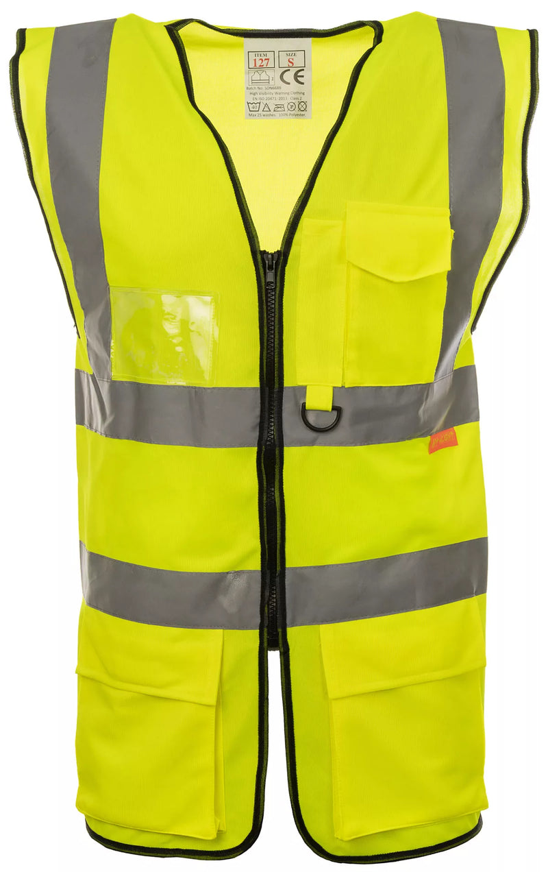 GILET HV MULTIPOCHES STANDARD