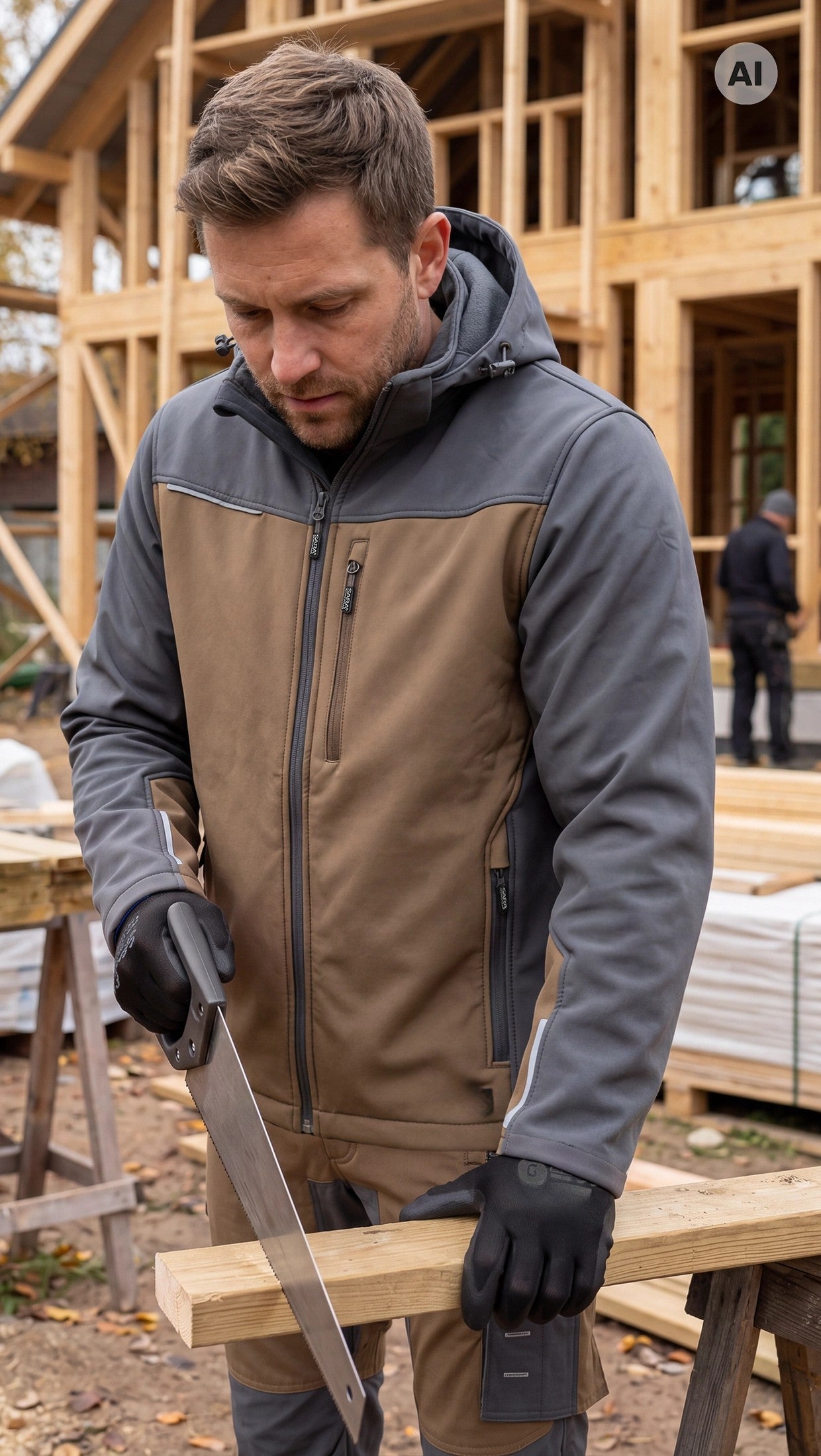 VESTE SOFTSHELL BICOLOR PRESTIGE