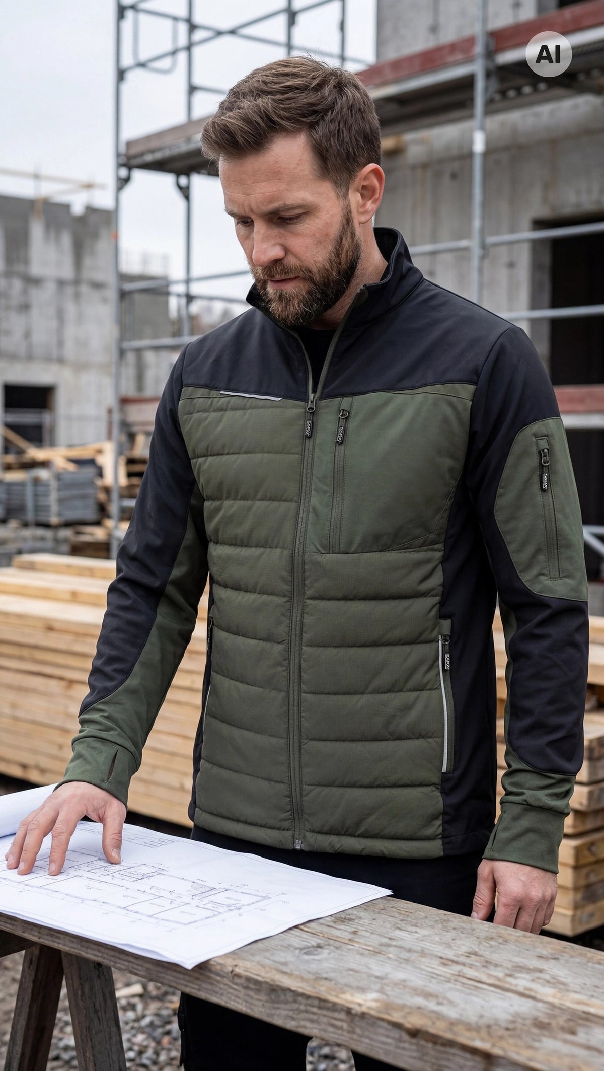 VESTE HYBRID BICOLOR PRESTIGE