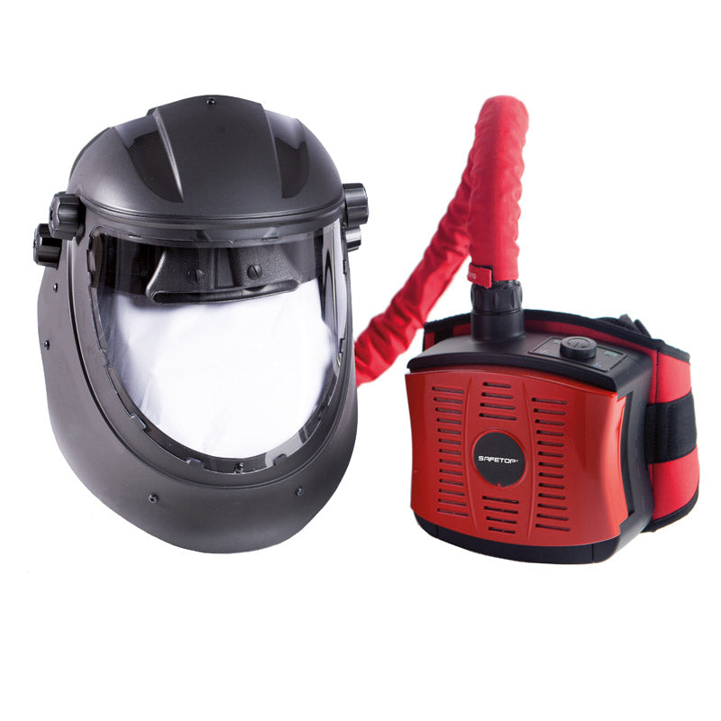 RESPIRATEUR PURIFICATEUR D'AIR AVEC CASQUE DE MEULAGE AIRSHELL