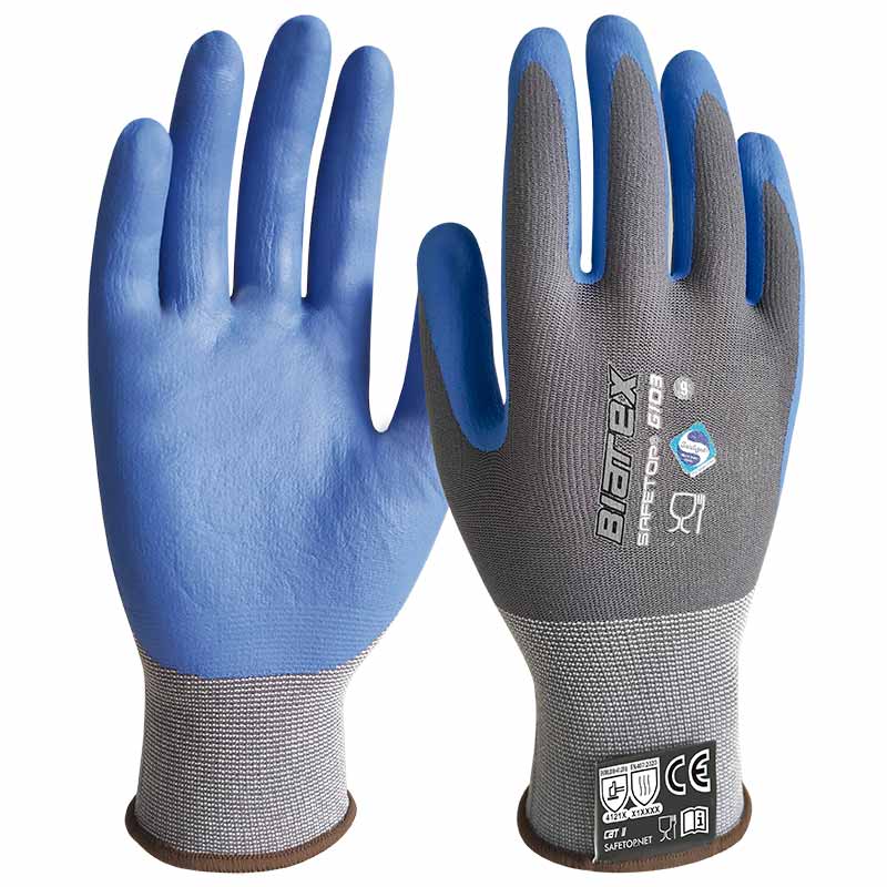 X12 GANTS GANTS NITRILE ALIMENTAIRE & THERMIQUE, BIATEX (2,04€/U)