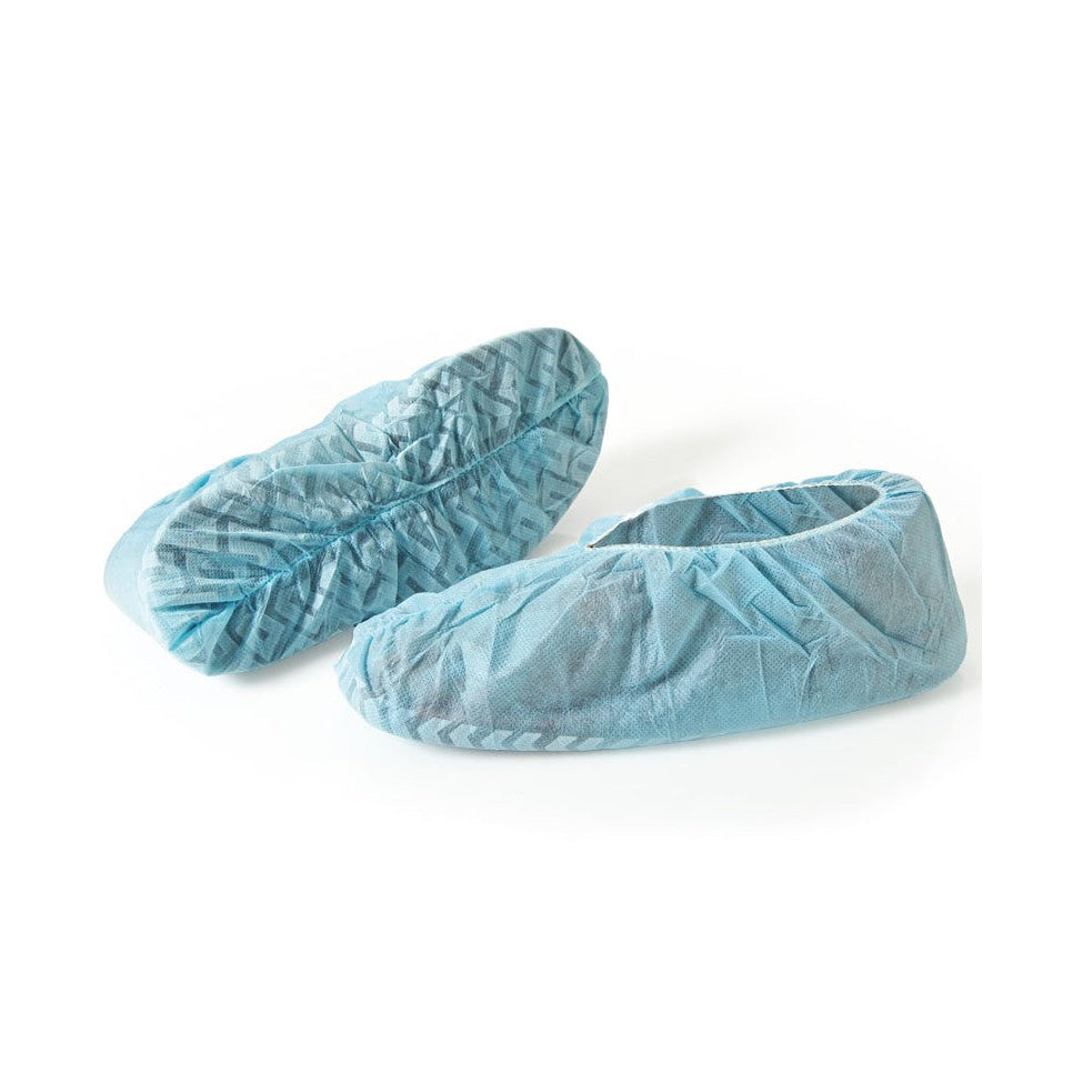 LOT DE 100 COUVRE-CHAUSSURES ANTIDÉRAPANTS AVEC ÉLASTIQUE