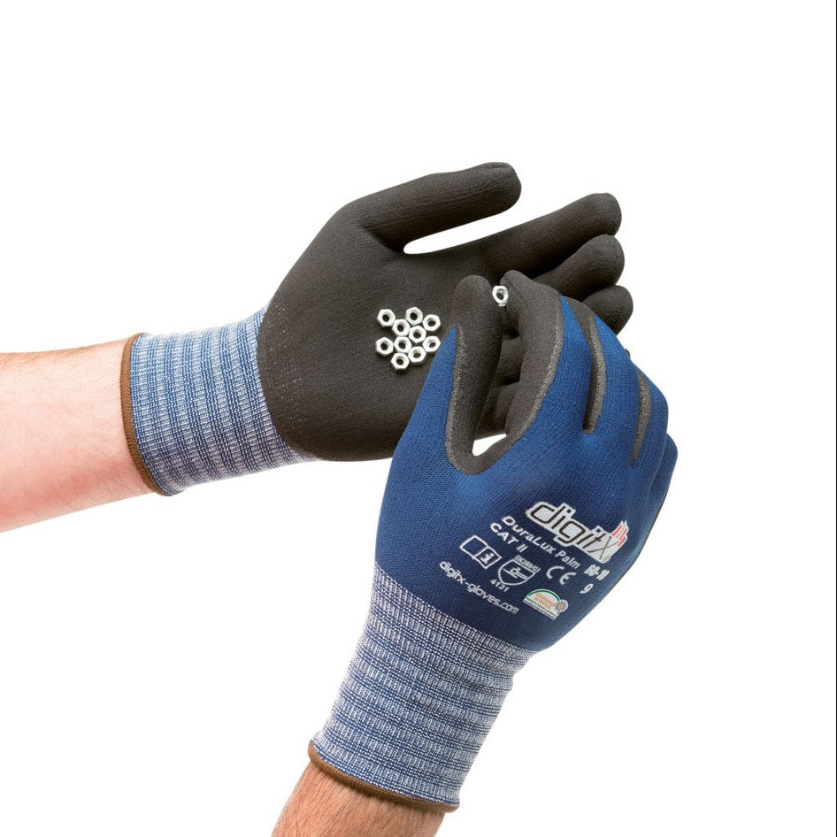 Image of X12 GANTS MOUSSE LYCRA-NITRILE DÉSINFECTÉ, DURALUX (2,37€/U) 60-10