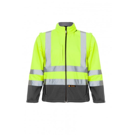 VESTE SOFTSHELL M/DÉTACHABLES HV