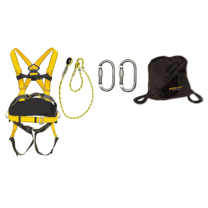 KIT HARNAIS AVEC LONGE RÉGLABLE 1,7 M, ELBRUS 69B