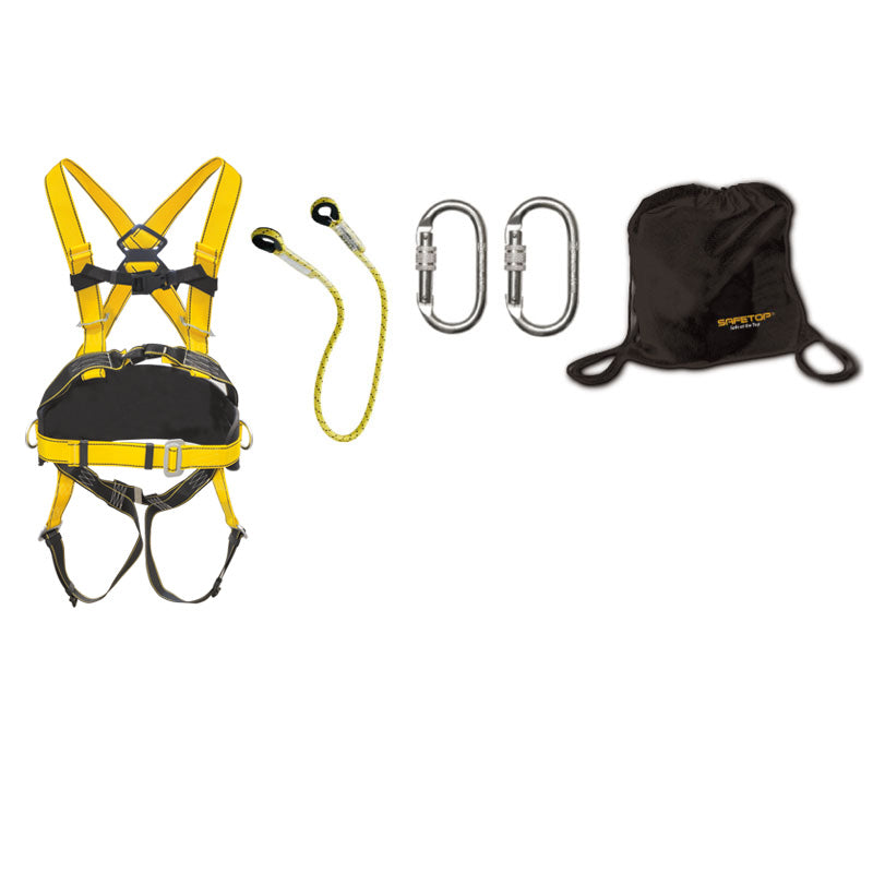 KIT HARNAIS AVEC LONGE 1,5 M (80069B+80105+80124) ELBRUS 69B-3