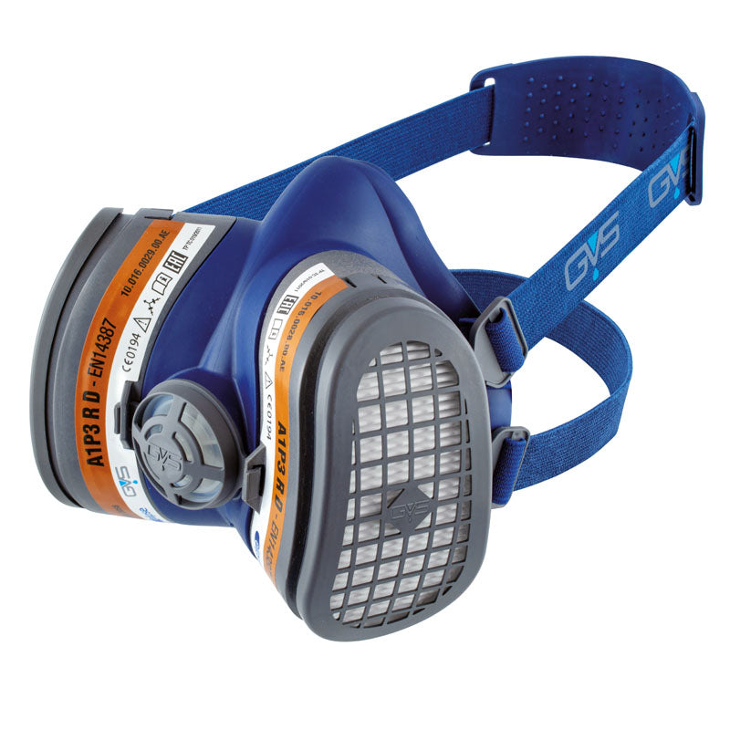 MASQUE NON ALLERGENE AVEC FILTRES A1P3 ELIPSE A1P3