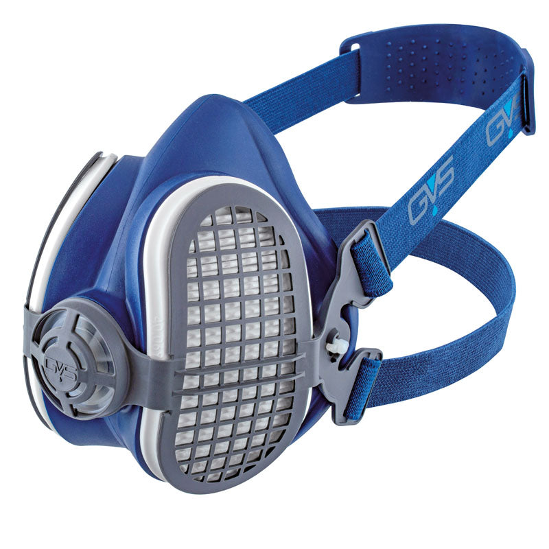 MASQUE COMPACT AVEC FILTRES P3 À CHARBON ACTIF ELIPSE GRIS
