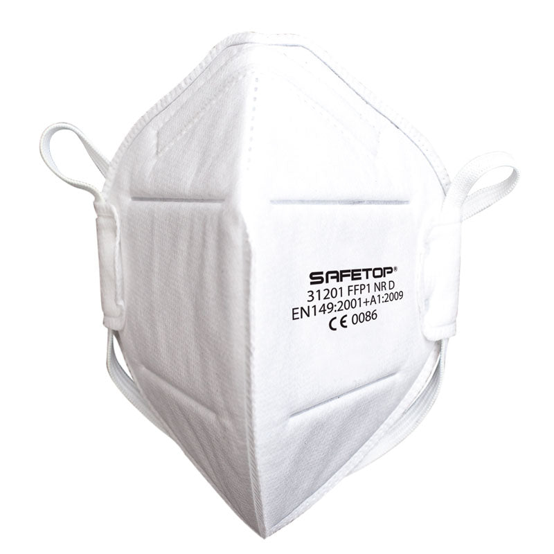 MASQUE PLIABLE VERTICAL FFP1 NR D SANS MÉTAL