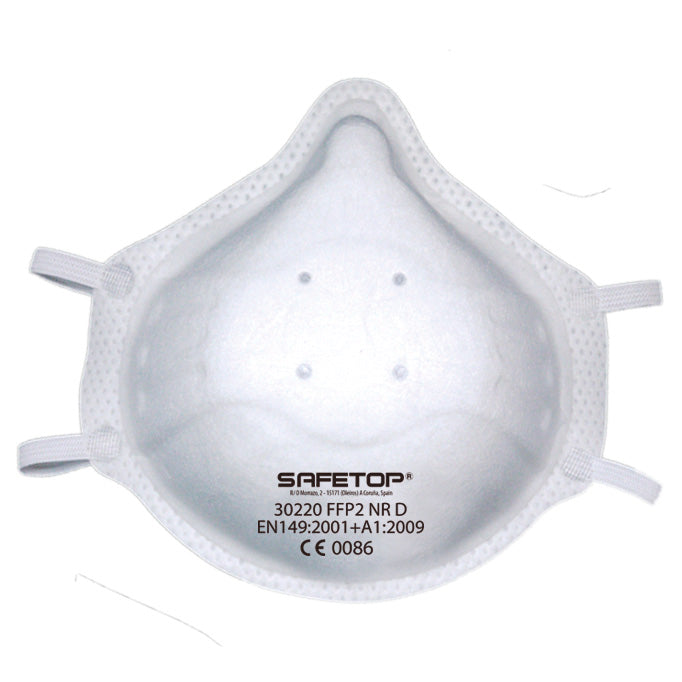 MASQUE JETABLE FFP2 NR D AVEC PIÉCE EN MOUSSE