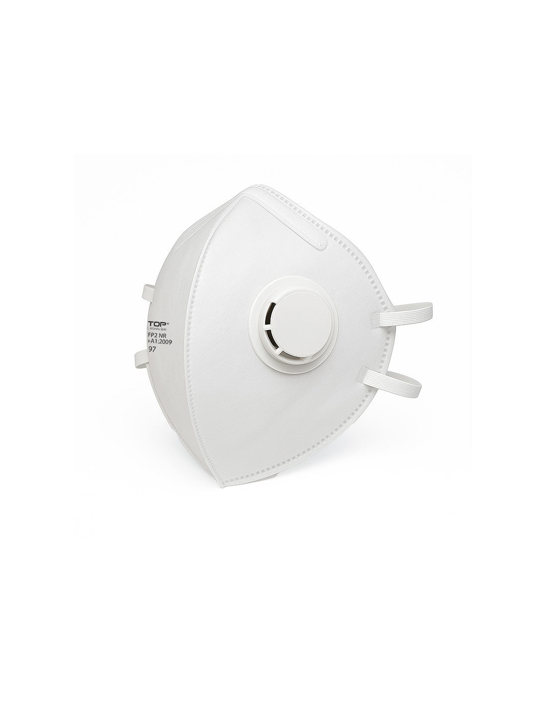 MASQUE JETABLE AVEC VALVE PLIABLE FFP2 NR EMÉ