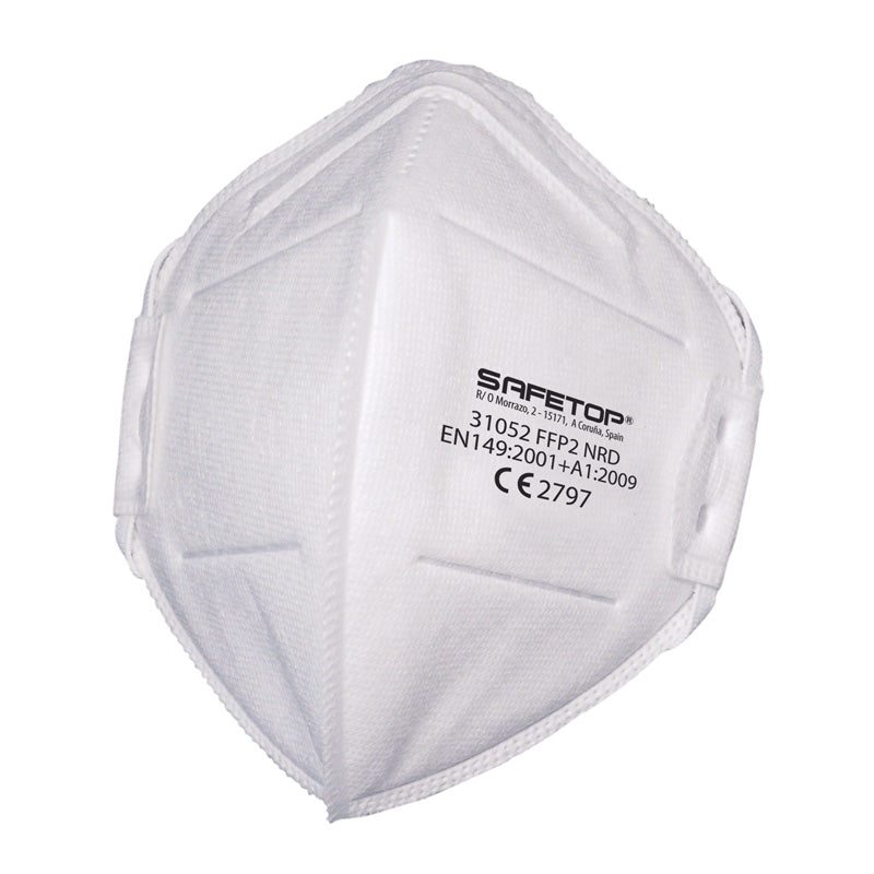 MASQUE JETABLE VERTICAL PLIABLE SANS VALVE FFP2 NRD