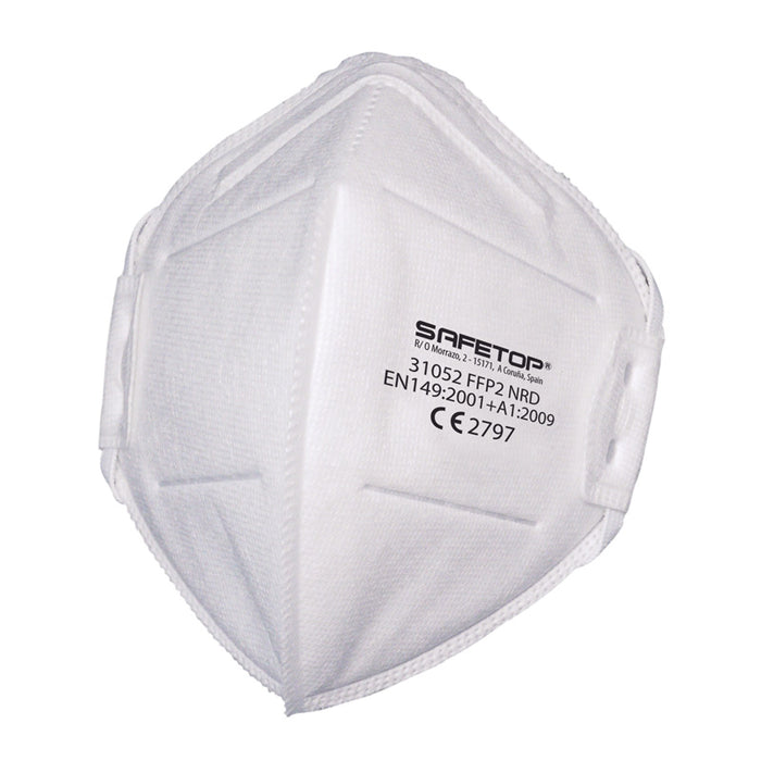 MASQUE JETABLE VERTICAL PLIABLE SANS VALVE FFP2 NRD