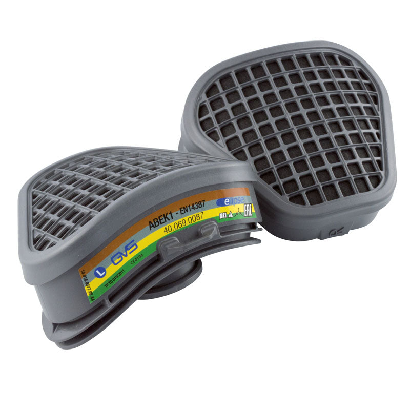 FILTRES ABEK1 POUR MASQUES ELIPSE (PACK 2 PCS)