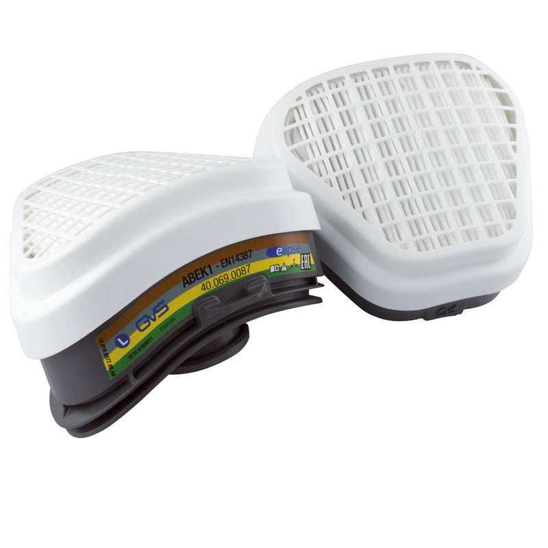 FILTRES ABEK1P3 POUR MASQUES ELIPSE (PACK DE 2 PCS)