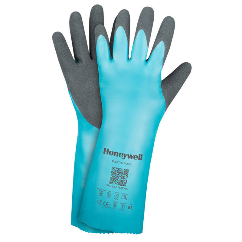 Image of GANT ANTI-COUPURE C EN NITRILE ALIMENTAIRE + CHIMIQUE + 100º, FLEXITRIL