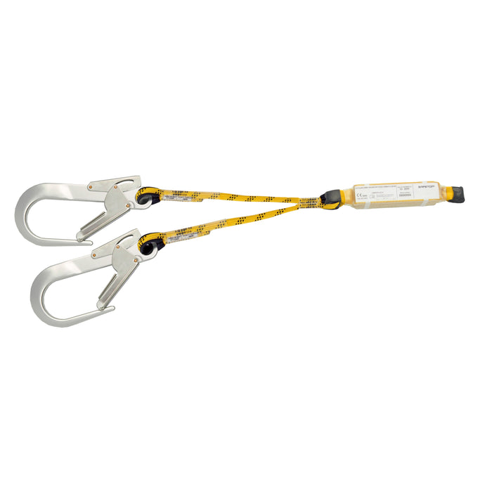 LONGE FOURCH�E 1 M, AVEC ABSORBEUR D'�NERGIE + 80113J (2 PCS)