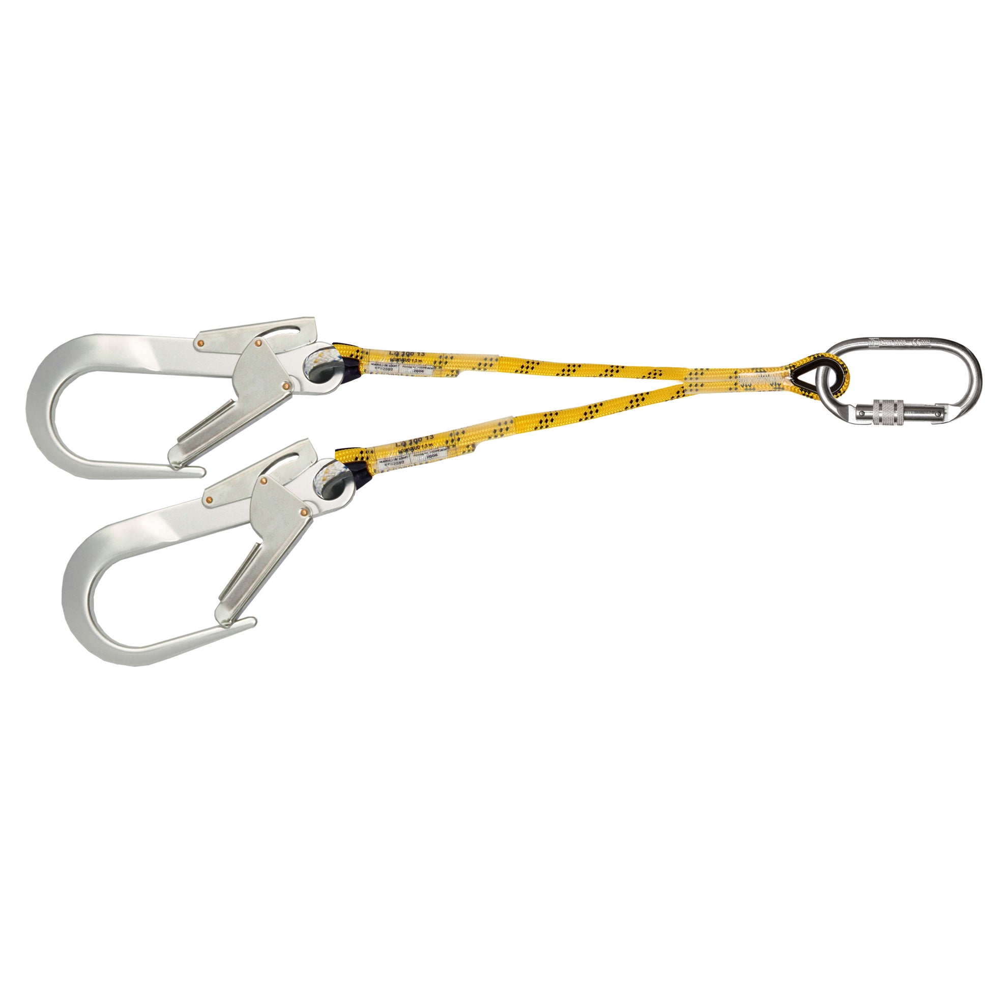 LONGE DOUBLE 1,5 M, AVEC CROCHETS