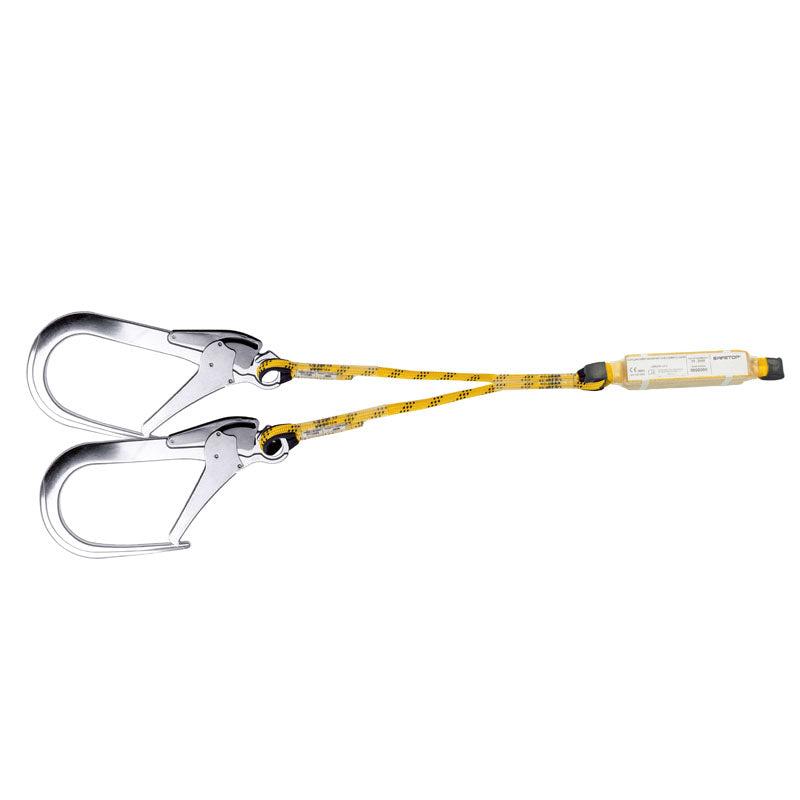 LONGE FOURCH�E 1,8 M AVEC ABSORBEURS ET CONNECTEURS SUPER MAXI