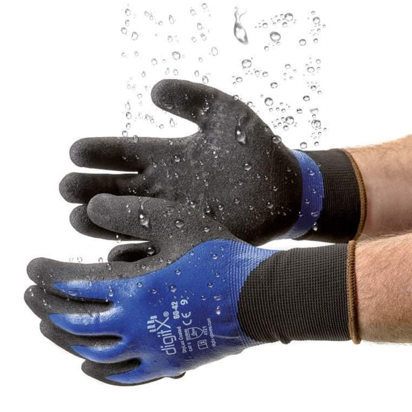 X12 GANTS THERMIQUE ENDUIT LYCRA-NITRILE, DRYLUX (2,15€/U)