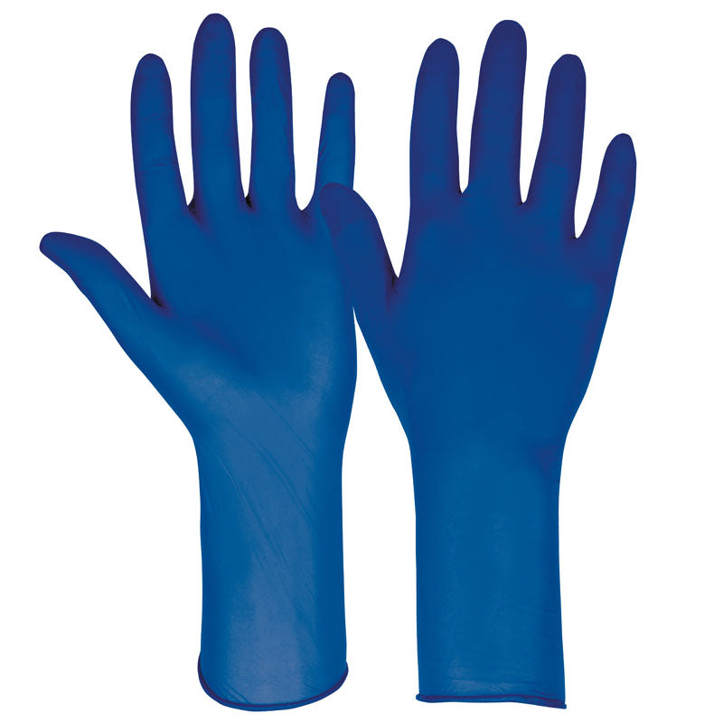 BTE 50 GANTS JETABLES EN LATEX CHIMIQUE, RISQUE ÉLEVÉ