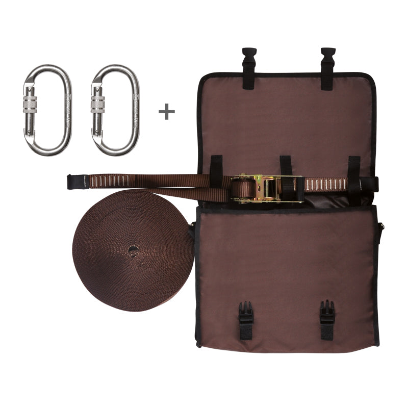 LIGNE DE VIE HORIZONTALE ET 2 CONNECTEURS 80112J POUR 2 PERSONNES