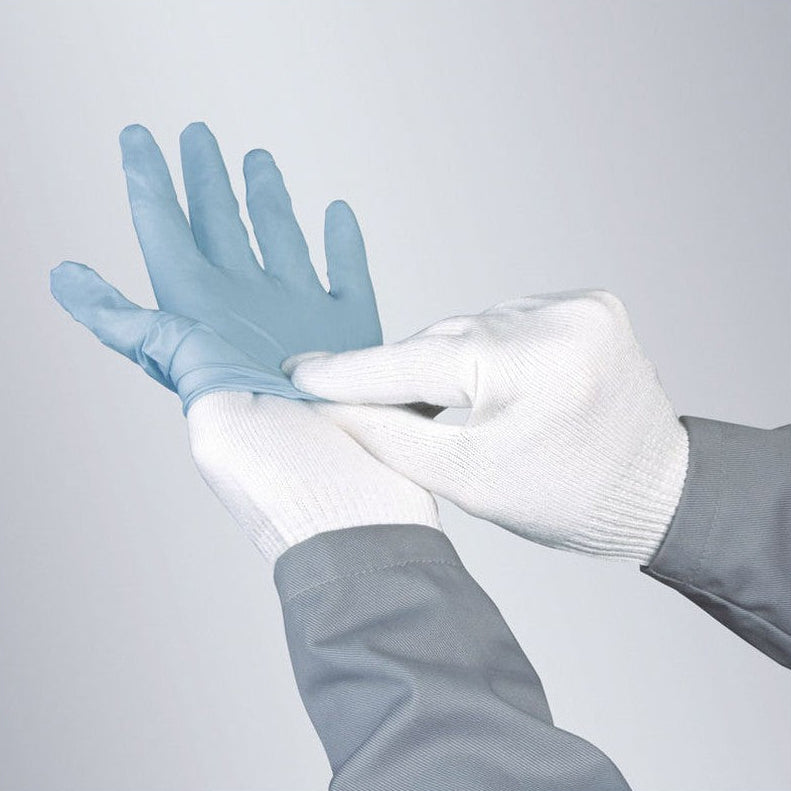X12 GANTS EN COTON BLANC, LIGHT PARADE (0,60€/U)