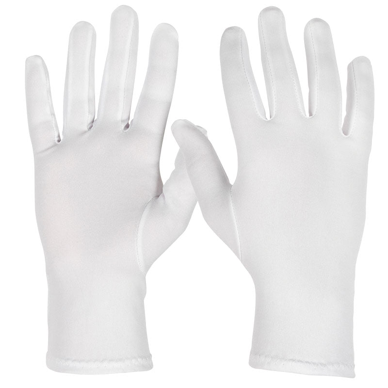 X12 GANTS EN COTON BLANC, LIGHT PARADE (0,60€/U)