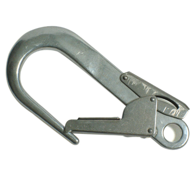 MOUSQUETON ALU 60 MM OUVERTURE AUTO 25 KN