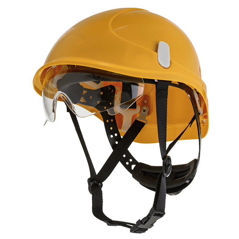 CASQUE AVEC MENTONNIÈRE+LUNETTE EN397 EN50365, MONTANA