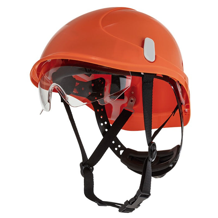 CASQUE AVEC MENTONNIÈRE+LUNETTE EN397 EN50365, MONTANA