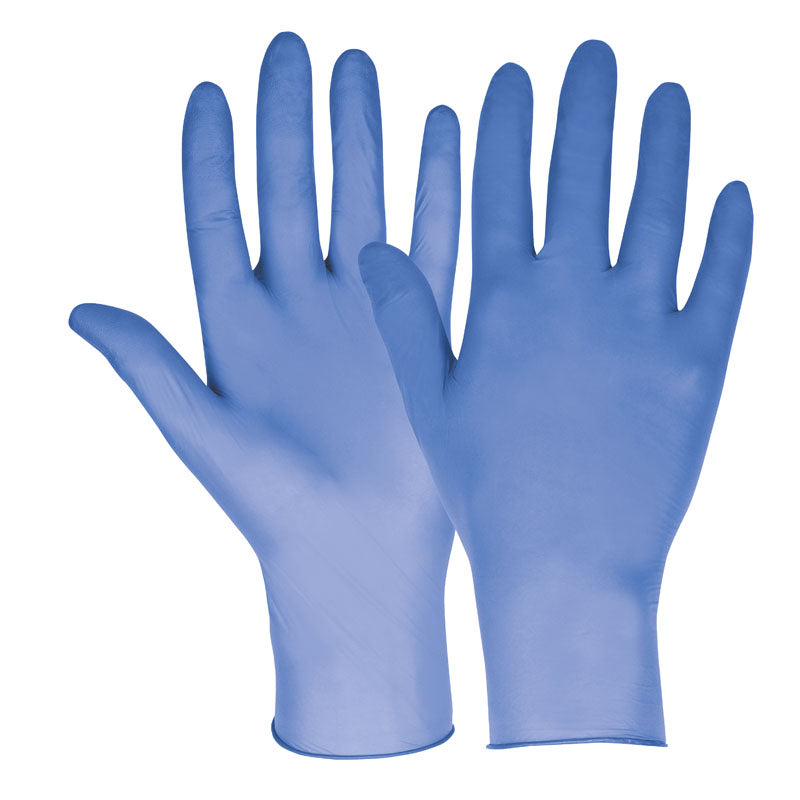 BTE 100 GANTS JETABLES EN NITRILE CHIMIQUE NITRISAFE